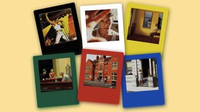 These E Ink fridge magnets display Polaroid-like photos that you can change from your phone