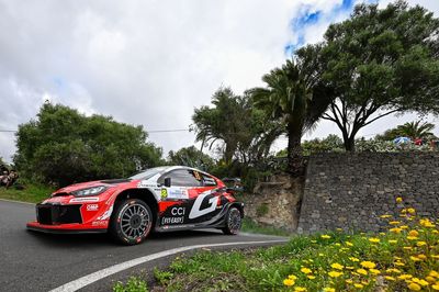 Katsuta leads Rally Islas Canarias after stadium super special opener