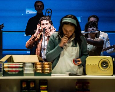 Caroline: A New Musical review – hearty hits in pirate radio jukebox tale