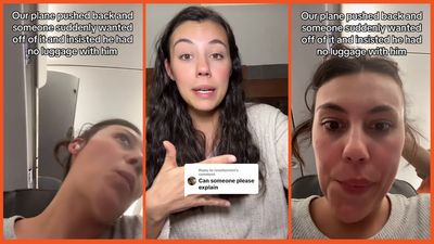 Passengers on plane left spooked after man suddenly insists he get off last minute and claims ‘he had no luggage with him’