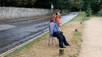 A prize potato and a horse-headed scarecrow: Martin Parr's final photos are pure genius