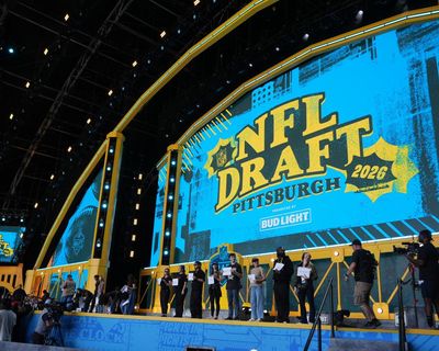 NFL draft 2026: Rams make shock pick of QB Ty Simpson at No 13 as Mendoza goes No 1 – as it happened