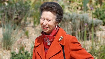 The sweet detail that had Princess Anne 'chuckling' as she opened new garden in honour of Queen Elizabeth