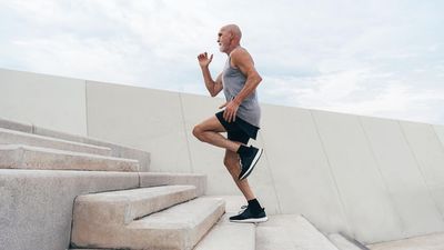 If you can do this many step-ups after 60, your leg strength is better than 50% of the population