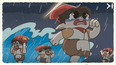I thought I was playing a cute little city builder about managing a fairytale town in a tree, but it turns out it's a brutal roguelike and now all my gnomes are getting eaten by ghosts