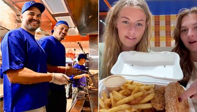 NRL Legends Surprise Locals At Viral Sydney Chicken Shop