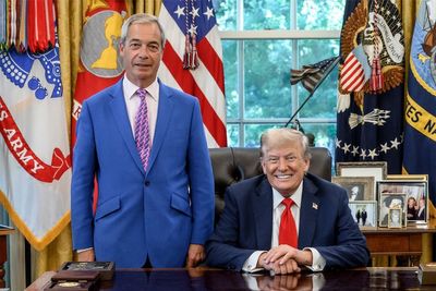 Farage admits he hasn’t spoken to Trump for months as Reform leader questions president’s judgement