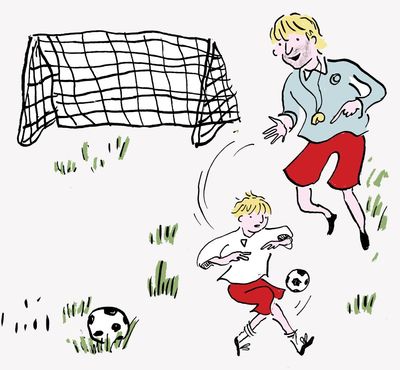 Our family’s Saturday: ‘We joke that our weekends are spent man-marking the kids’