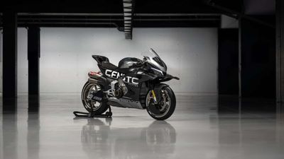 Listen To CFMoto's New V4 Superbike Hit the Track For the First Time