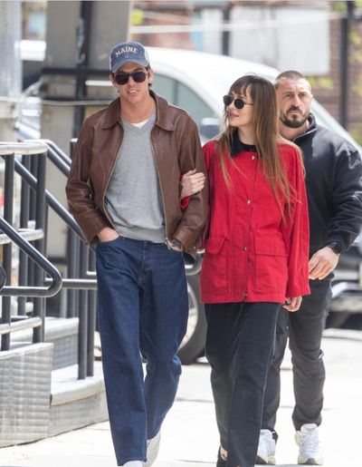 Dakota Johnson Wears The Row Head to Toe With Role Model in a Celebrity Style Streetwear Moment