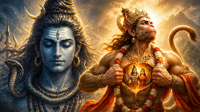 Is Hanuman Actually Shiva Himself? The Hidden Truth
