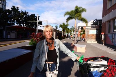‘Take them to Byron’: Gold Coast glitter strip cracks down on people living on the streets