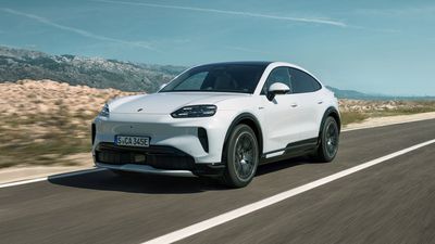 Porsche Cayenne Coupé Electric is an SUV with the roofline of a 911