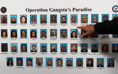 Operation Gangsta's Paradise in Southern California Leads To Arrest of More Than 40 Mexican Mafia Members
