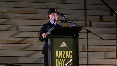 'Biggest honour of my life': aviator's key Anzac speech