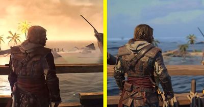 Assassin’s Creed Black Flag Resynced vs the original – the difference is striking