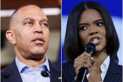 Trump singles out Hakeem Jeffries and Candace Owens as ‘low IQ’ in latest insults against prominent people of color