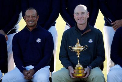 Jim Furyk to lead US Ryder Cup team after Tiger Woods’s withdrawal