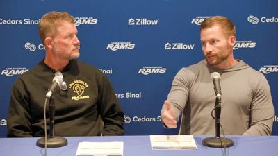 Sean McVay Explains His Viral Reaction to Rams Shockingly Drafting Ty Simpson