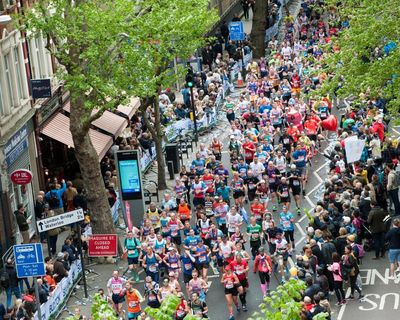 59,000 runners, 93,024 energy gels and £100m for charity: the London Marathon is booming