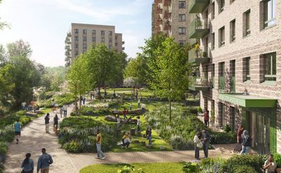 Plans for 586 homes at south London gasholders to be decided by Sadiq Khan