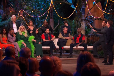 I’m A Celeb star walks off stage as chaotic live final descends into shouting match