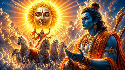 Why Lord Ram Called the Sun Before the War Begins