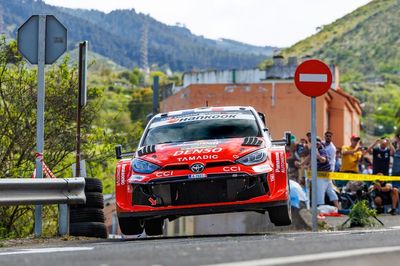 WRC Canary Islands: Oliver Solberg closes on Sebastien Ogier as rain hits
