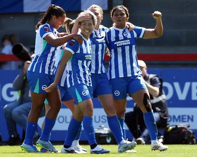 Manchester City’s WSL title charge stalls abruptly after shock against Brighton