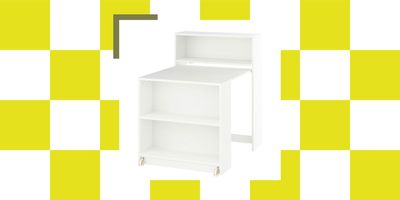 Umm, Okay — This Small-Space IKEA Hack Can Make a Desk or Dining Table Magically Appear (and Quickly Disappear)