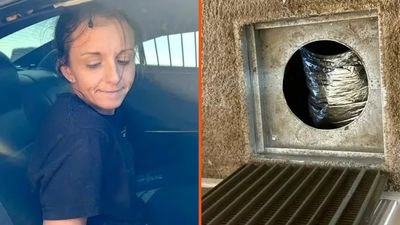 Georgia cops rush to arrest woman evading the law since 2024. Instead, they find her crammed inside an AC vent