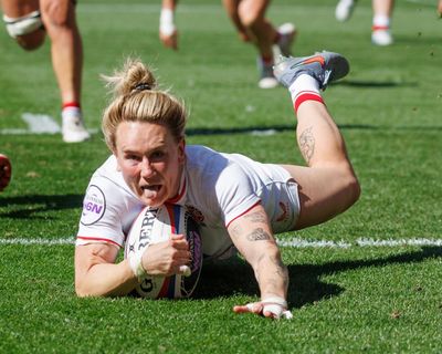Meg Jones shines as relentless England sweep Wales aside to seal triple crown
