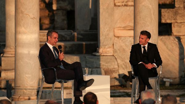 France's Macron tells Greek PM Mitsotakis: 'We will be by your side'