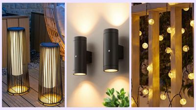 These outdoor lights will instantly elevate your garden in time for the summer - and they're on sale too