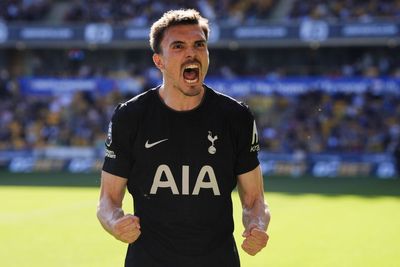Tottenham keep survival hopes alive with Joao Palhinha’s late winner at Wolves