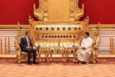 China’s top diplomat meets leader of Myanmar's military-backed government on regional tour