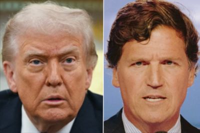 Tucker Carlson admits he doesn’t ‘hate’ Trump but feels ‘betrayed’ by the president’s policies