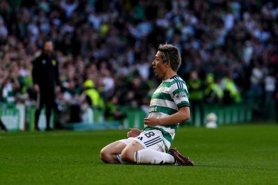 Daizen Maeda brace sees Celtic move level on points with Hearts at top of table