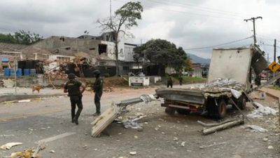 (VIDEO) Colombia Terror Attack Destroys Highway, Civilians Among 12 Fatal Victims