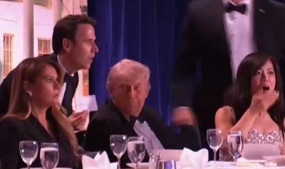 BREAKING NEWS - Trump and Cabinet Rushed Off the Stage during the White House Correspondent's Dinner After Gunshots Fired