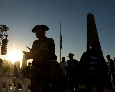 Police blocked members of anti-immigration group from Perth dawn service after Anzac Day booing in eastern states
