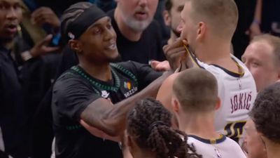 Nikola Jokić Looked Silly in Scuffle With Jaden McDaniels as Nuggets Lose Game 4