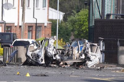 Security alert after car ‘explosion’ outside police station