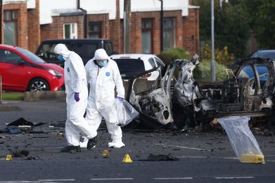 Police in Northern Ireland declare security alert after reports of a car bomb explosion
