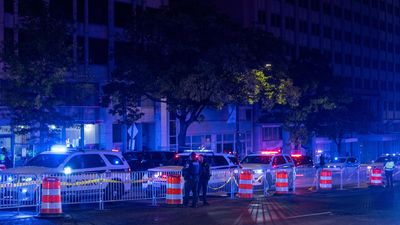 France's Macron joins world leaders in support of Trump after gun attack at gala