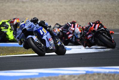 MotoGP Spanish GP: Alex Marquez ends Aprilia's dominance with victory as Marc Marquez crashes out