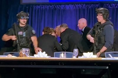 Gunfire, chaos and a defiant Trump: How White House Correspondents’ dinner shooting unfolded