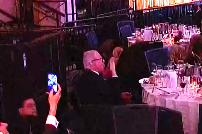 Correspondents’ dinner attendee goes viral for finishing meal amid shooting chaos