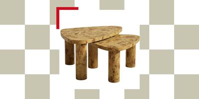 M&S's Burl Nesting Coffee Tables Look So Design-y — But Its Price Tag Would Suggest Otherwise