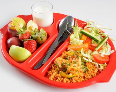 Serving up salad success at school dinners